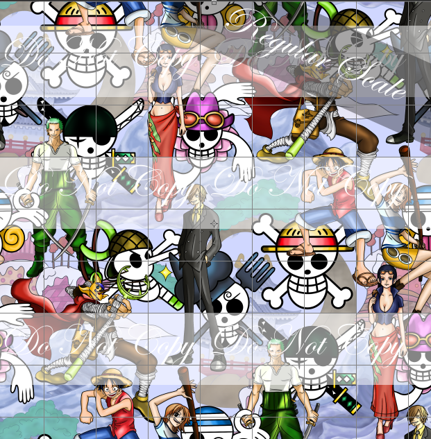 Preorder R57- Anime Round -いちPiece- Pirate -Purple