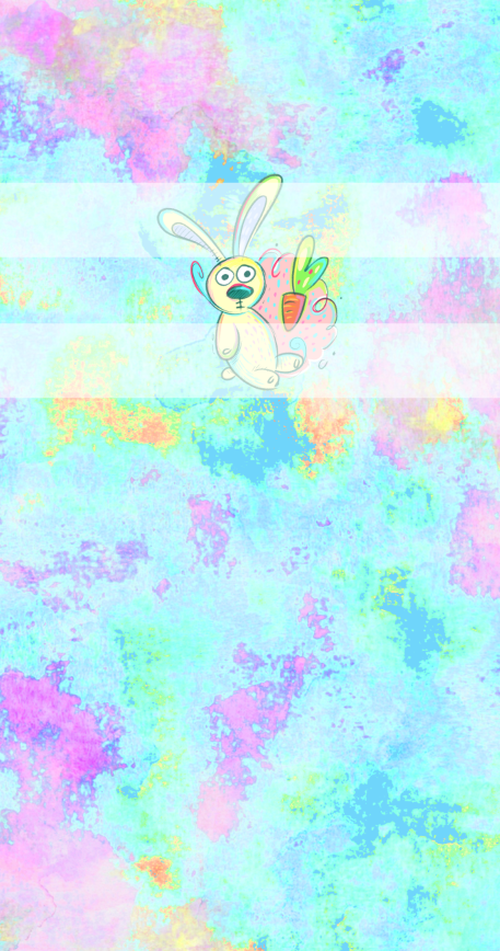 Preorder R59 -Bright Version- Bunny with Carrots Panels- Blue