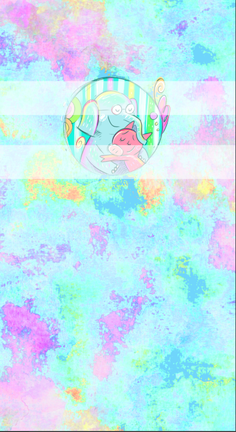 Preorder R59 -Bright Version-Elephant and Piggy Hugs- Panels- Blue