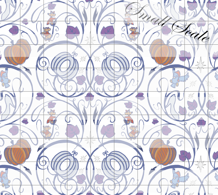 Retail R58- Wish Wallpaper- Cinder- Main Pale White - Cotton Canvas