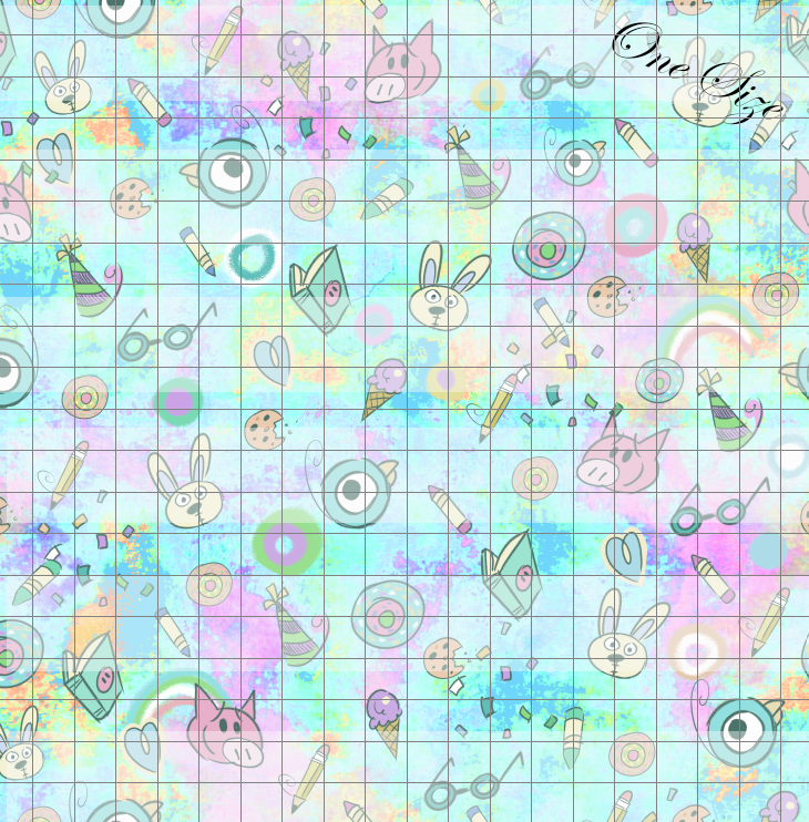 Retail R59- The Piggy, The Elephant and The Birdie- Coordinate Pale- Blue - Sweet Luxe