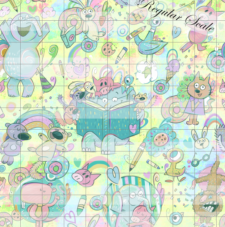 Preorder R59- The Piggy, The Elephant and The Birdie- Main Pale Version-Yellow