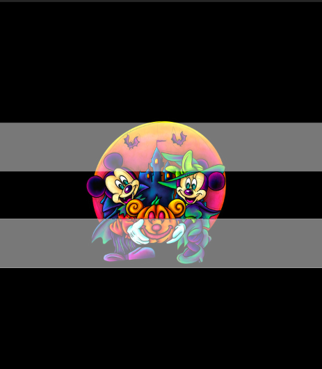 Preorder R73 Spooky Trick or Treat - Panel - Child, Big kids, Adults) Pumpkin- Black