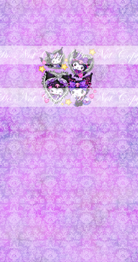 Preorder R82 -Kuroミ Chan- Panels -Hearts - Purple