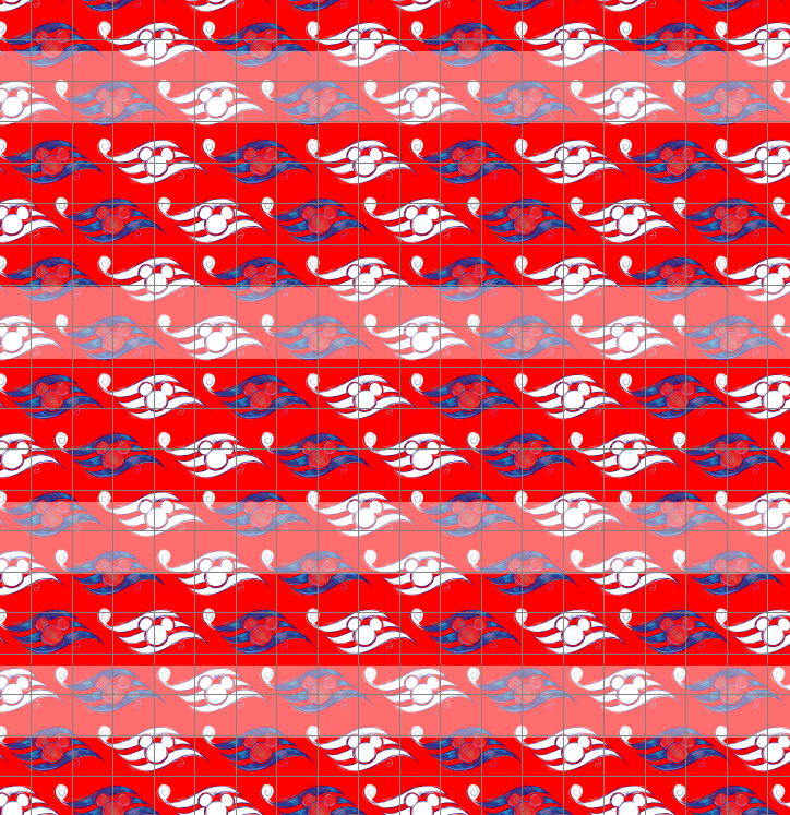 Retail R60- Cruise -Coordinate Flags - Red - Sweet Luxe