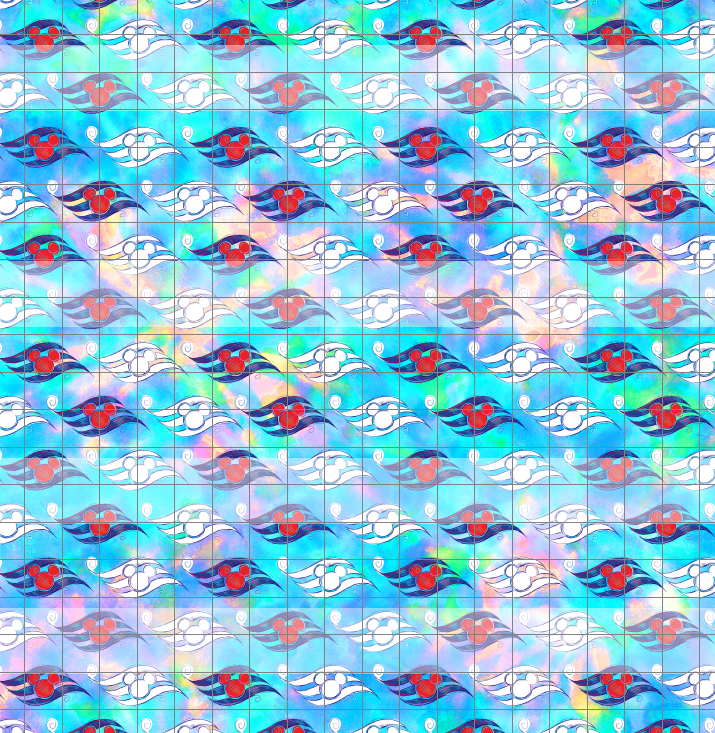 Retail R60- Cruise -Coordinate Flags - Blue - Waterproof Canvas