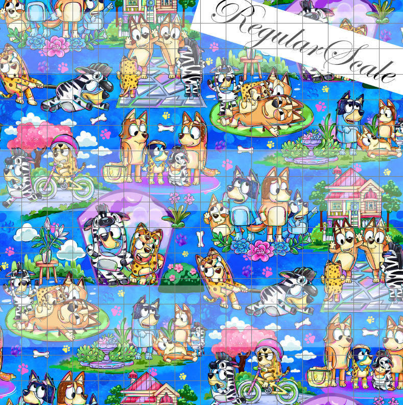 Retail R64- Once Upon an Onesie -Main -Light Blue - Cotton Woven