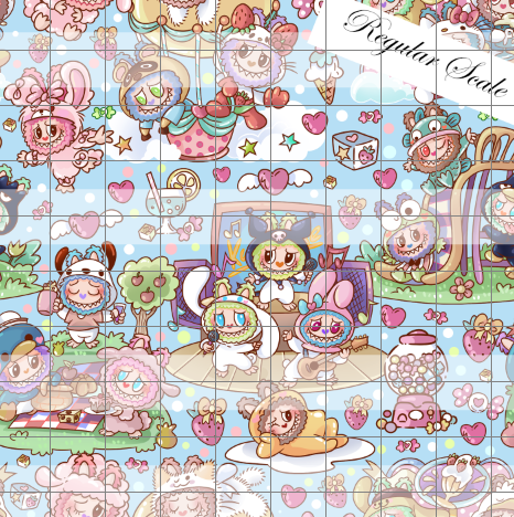 Retail R69 - HK Labu Pastel Main - Cotton Spandex