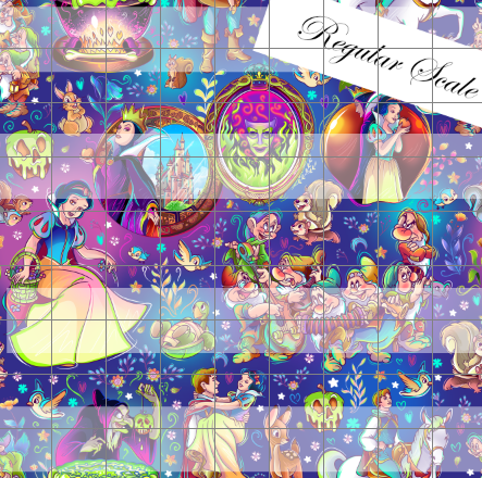 Preorder R72-The Magic Mirror- Main Print -Dark Blue - Sweet Luxe