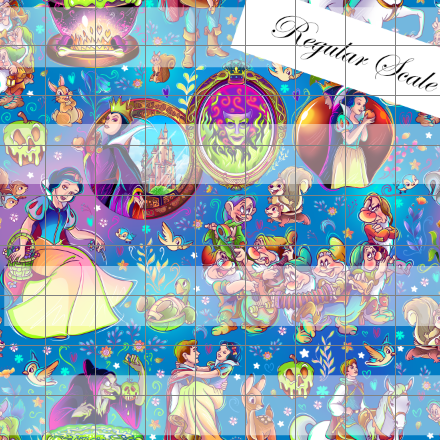 Preorder R72-The Magic Mirror- Main Print - Light Blue