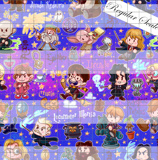 Preorder R80- Wizards Main Print- Colorful (Words)