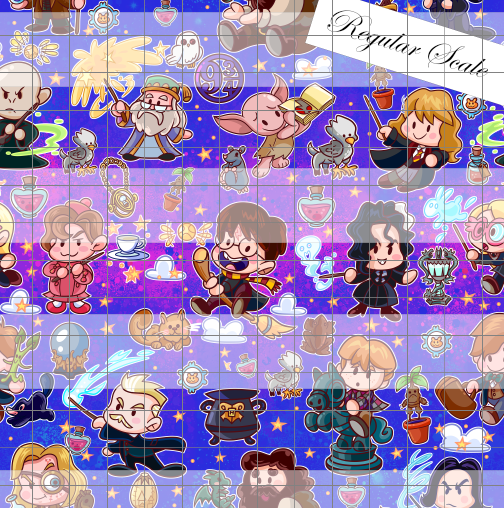 Preorder R80- Wizards Main Print- Colorful