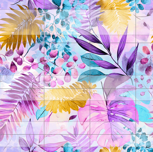 Preorder R82- Summer Garden- Tropical Leaves Main Print