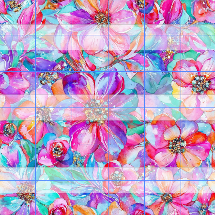 Preorder R83 - Dreamy Color _ Bright Watercolor Flowers