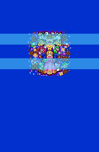 Preorder R83 -Super M&L- Princess Peach Panels- Dark Blue