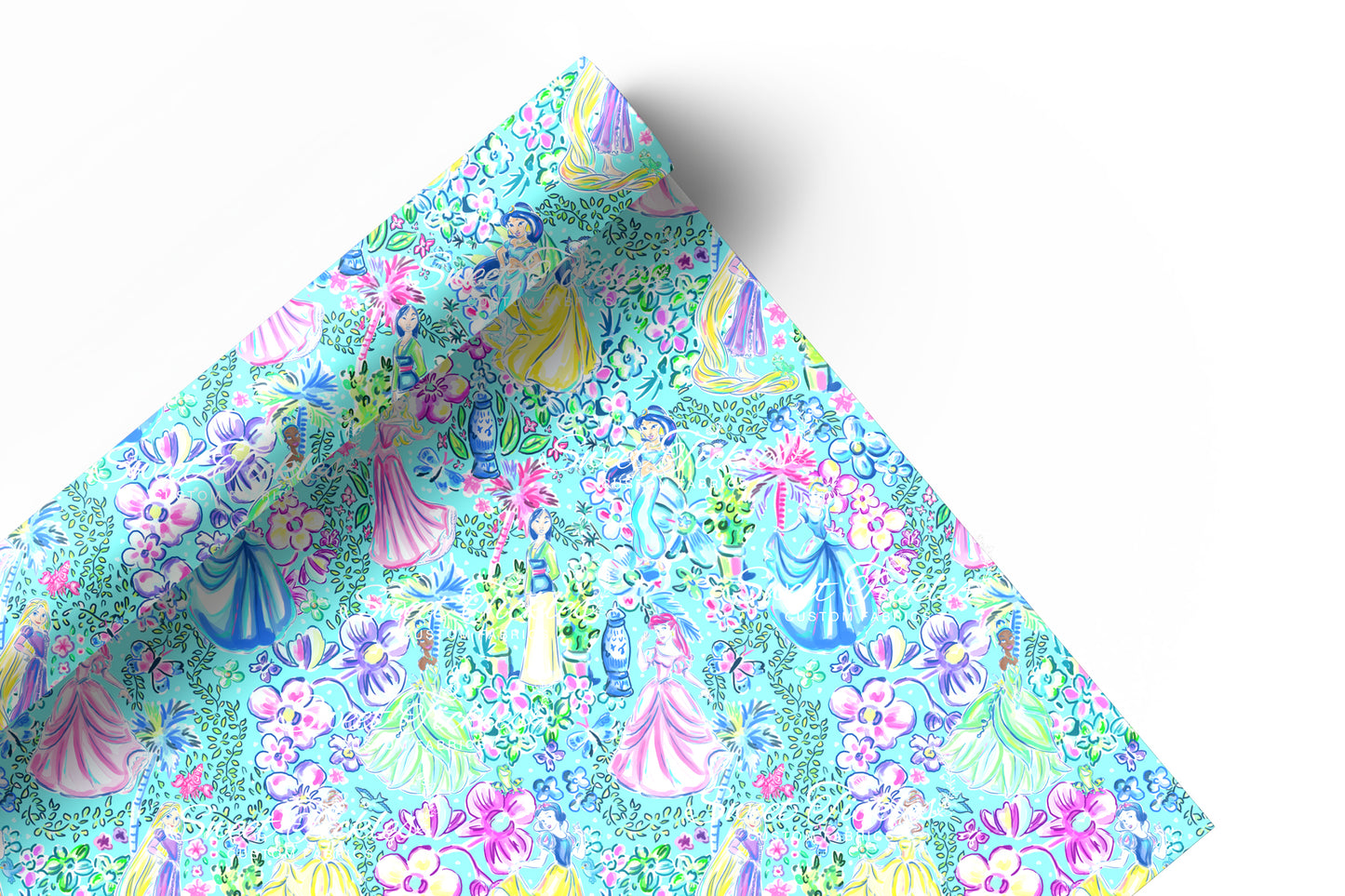 Preorder LP Princesses Main- Smooth and Textured Vinyl- Teal