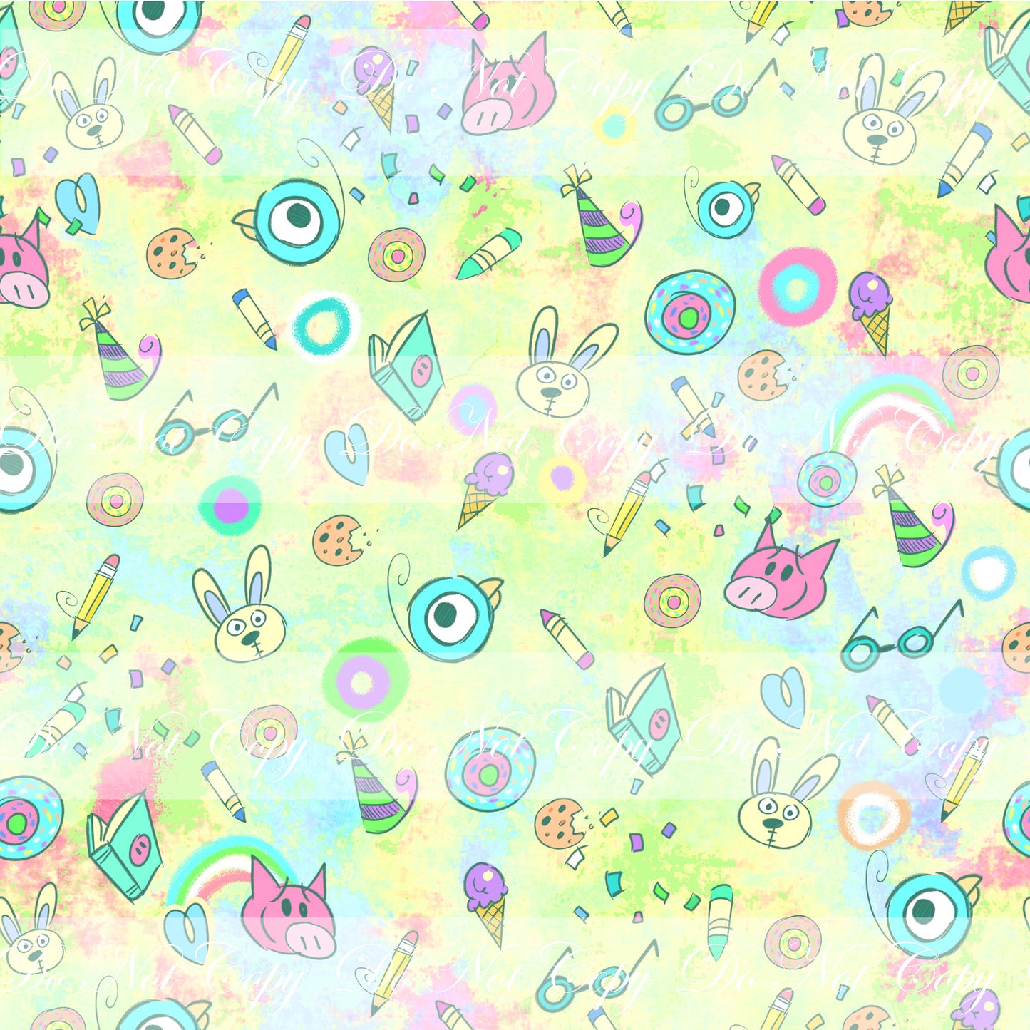 Preorder R59- The Piggy, The Elephant and The Birdie- Coordinate Bright- Yellow