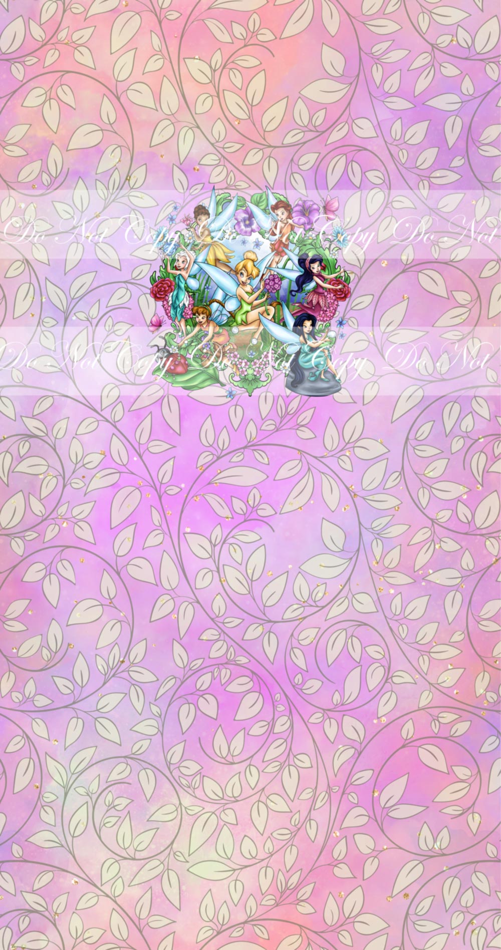 Preorder R69 Fairies Panels- Child, Big kids, Adults) (Pink) Group