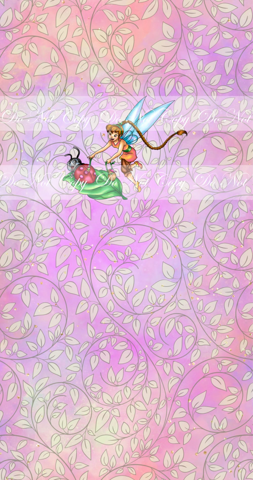 Preorder R69 Fairies Panels- Child, Big kids, Adults) (Pink) (Animal Talker)