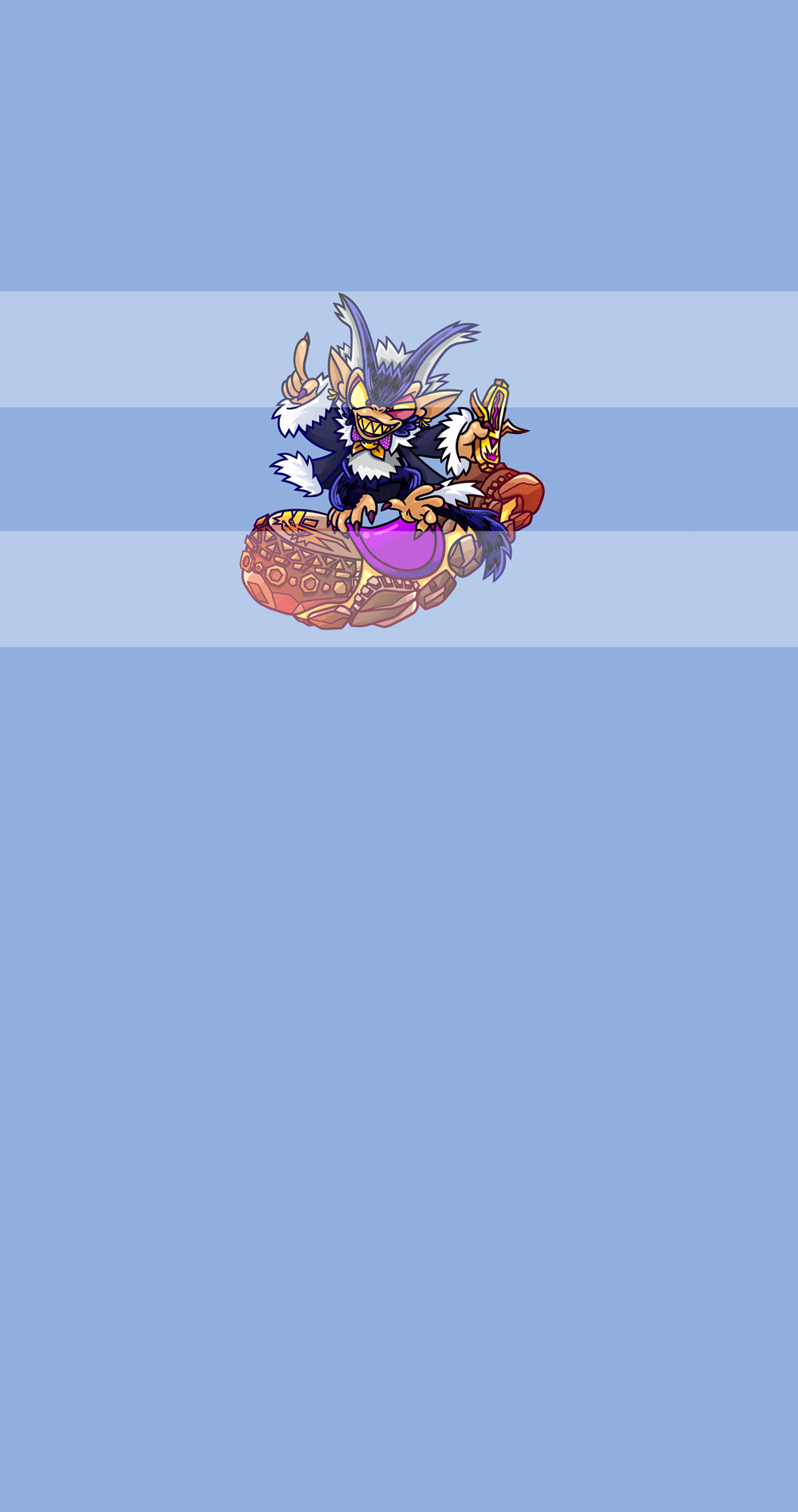 Preorder R75-DK Collection (Child, Big kids, Adults)- Banana on Hand - Blue