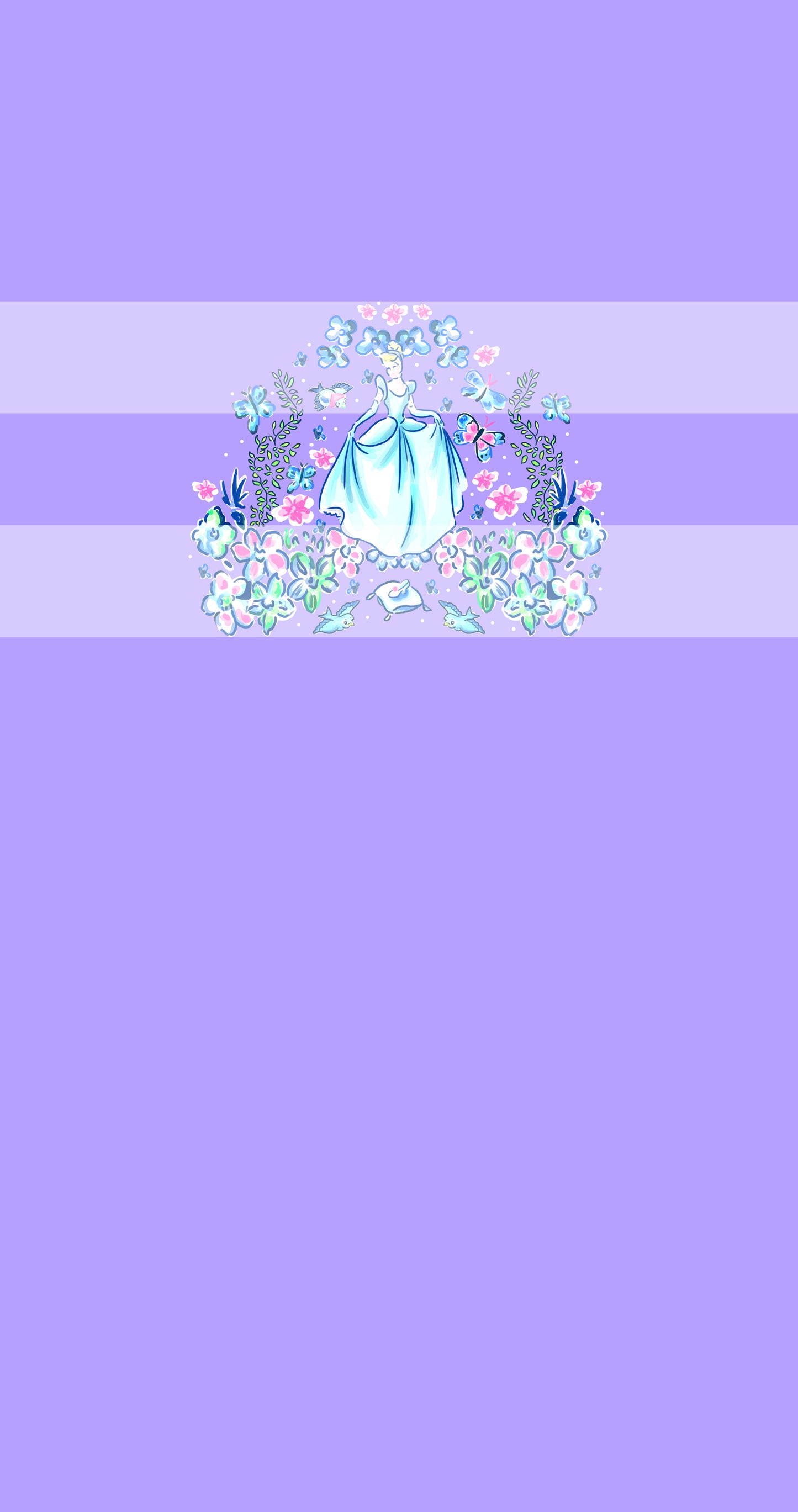 Preorder LP Cinderella- Cinder Panels- Child, Big kids, Adults)Lilac