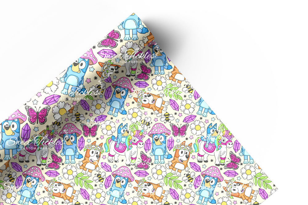 Preorder R69 Garden Heelers - Smooth and Textured Vinyl - Cream