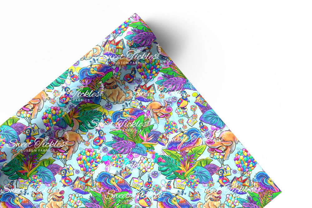 Retail R71 Adventures Awaits-Coordinate- Blue Vinyl