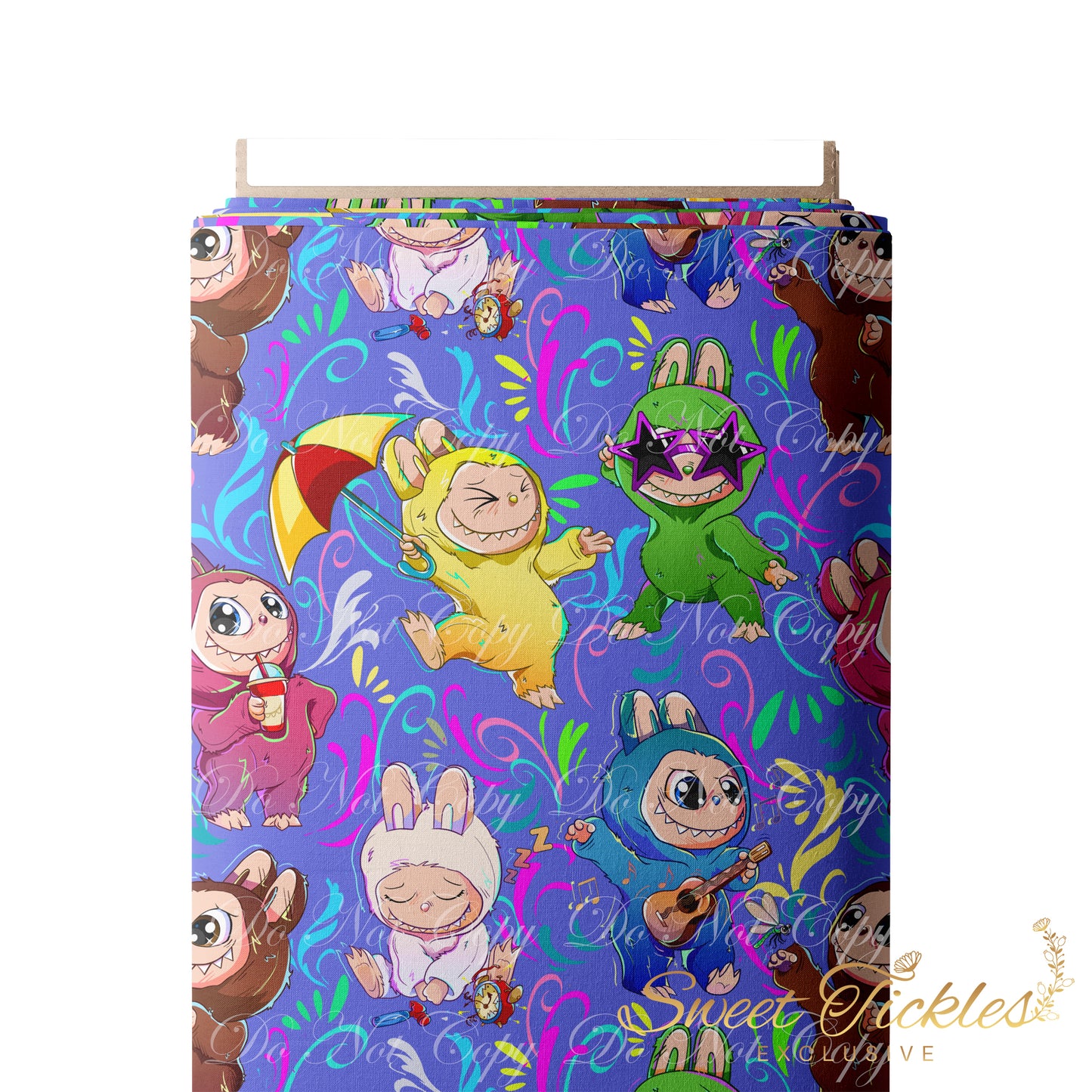 Preorder R69 - Labu - Labu Life- Swirls Main Dark Blue