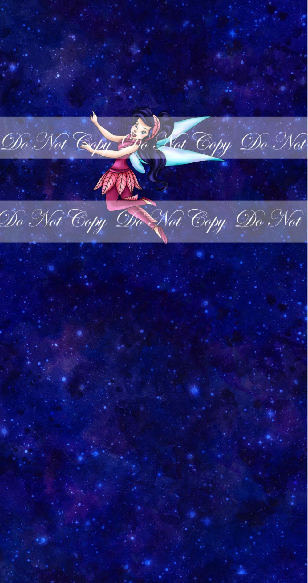 Preorder R69 Fairies Panels- Child, Big kids, Adults) (Dark Blue) (Fast Flying)
