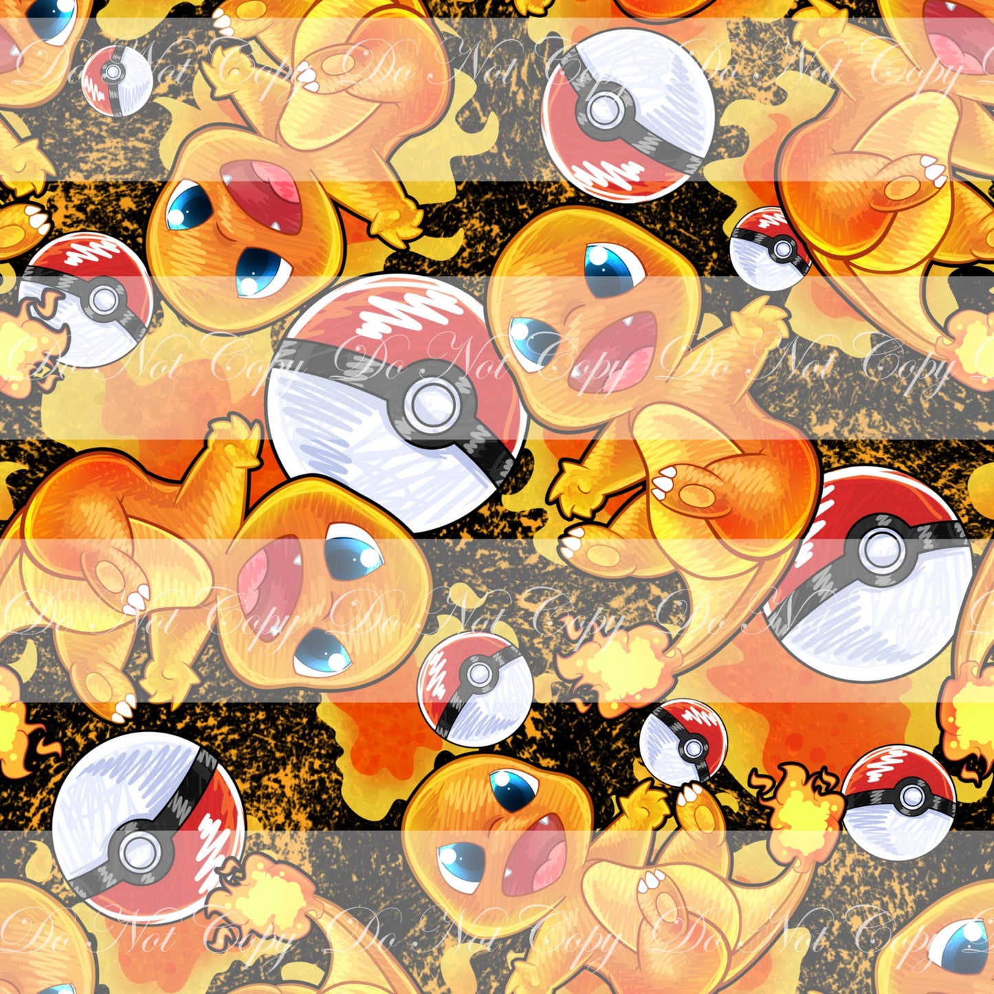 Preorder R50- Smooth and Textured Vinyl-P. Ball- Orange Fire Critter