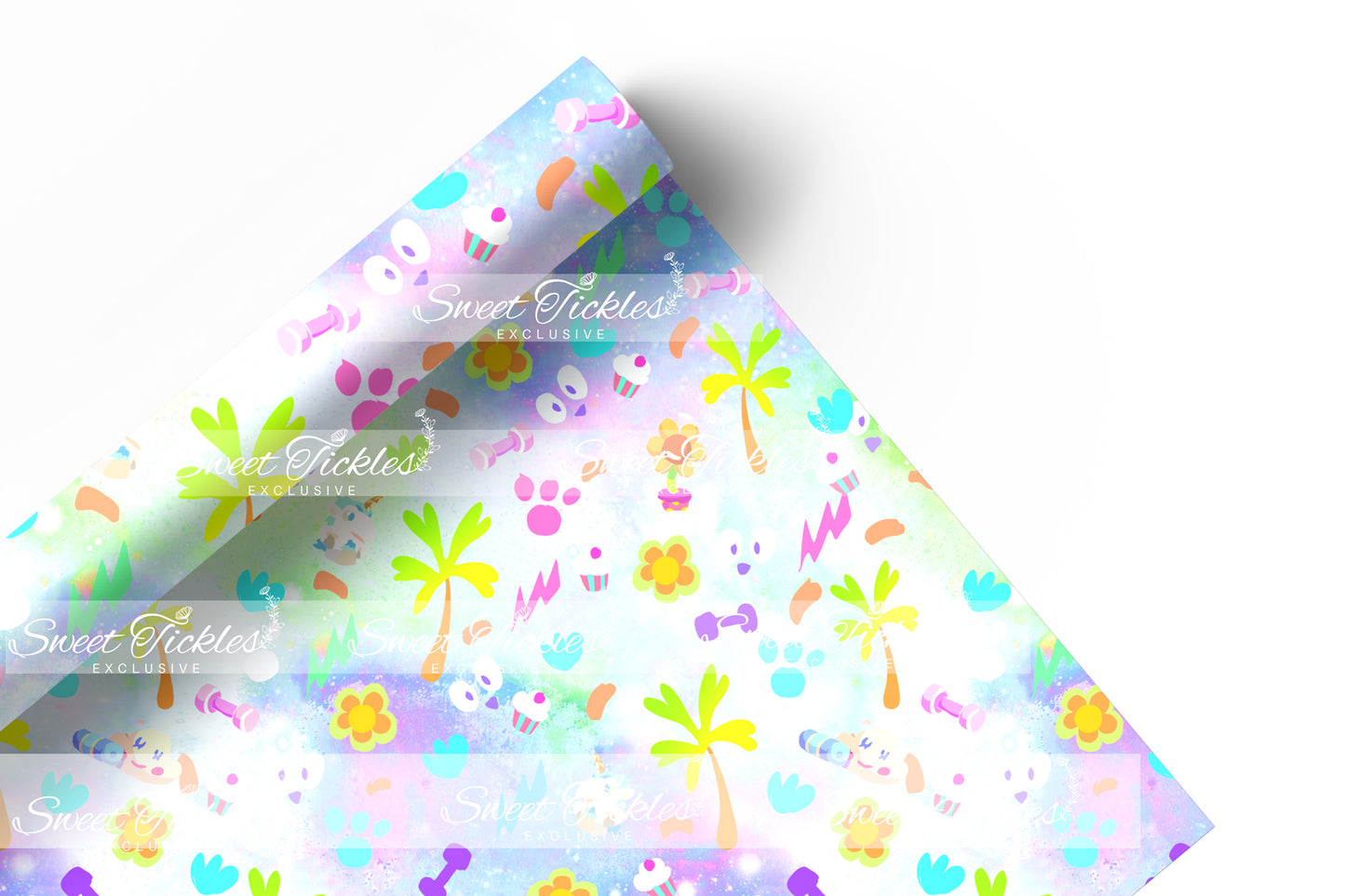 Preorder R62- Smooth and Textured Vinyl- Crazy Puppies- Galaxy Purple Coordinate