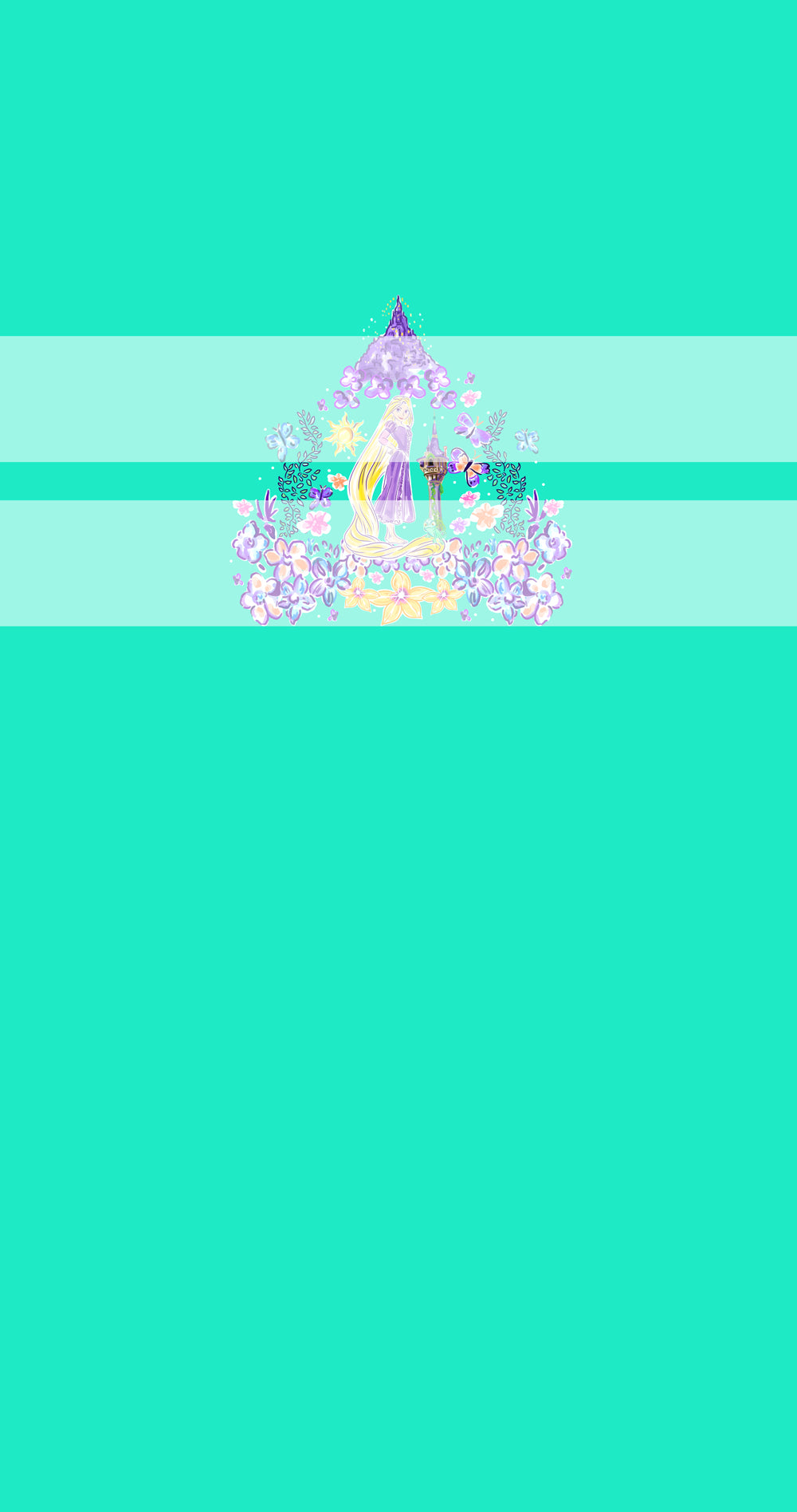 Preorder LP Rapunzie- Panels- Child, Big kids, Adults- Green