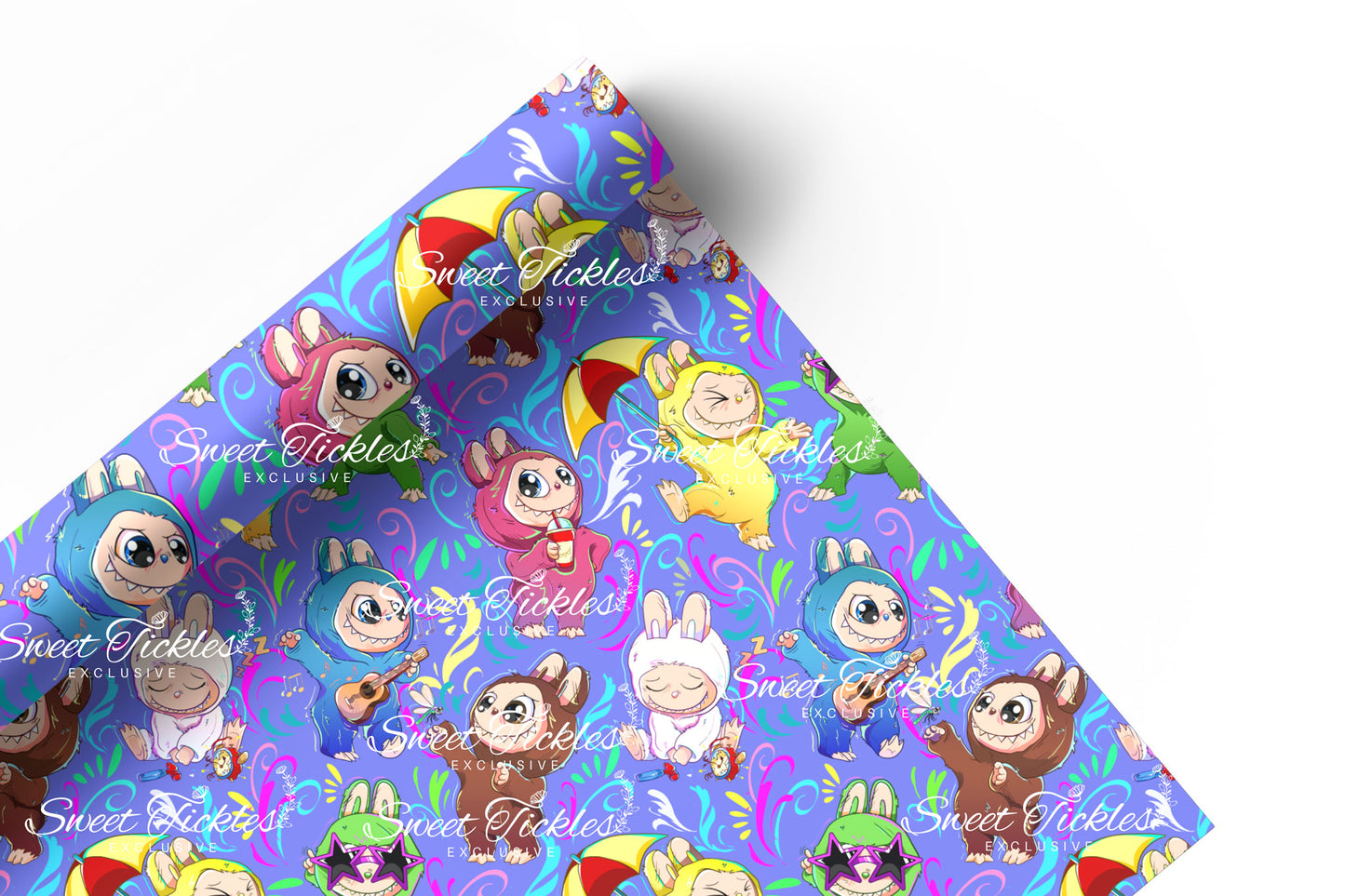 Preorder R69 Labu- Labu Life Swirls- Smooth and Textured Vinyl (Dark Blue)