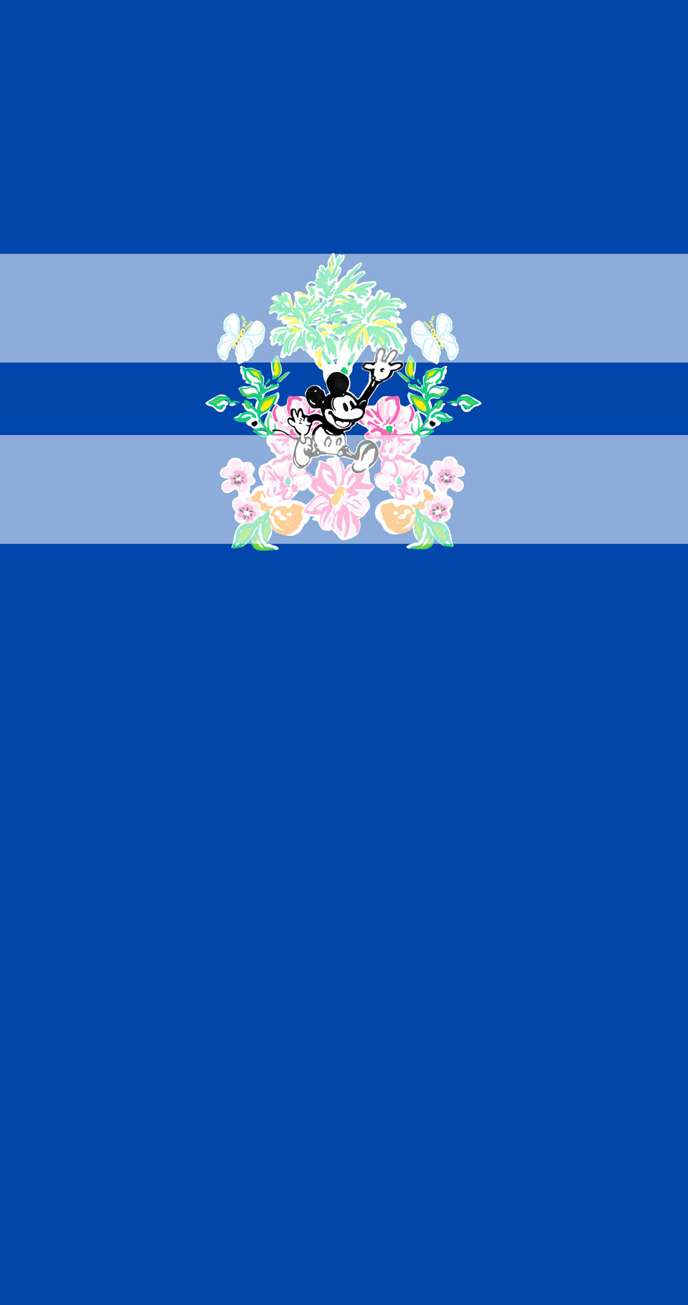 Preorder R70- LP Inspired Heart Dis Panel - Child, Big kids, Adults) Mick Running -Dark Blue