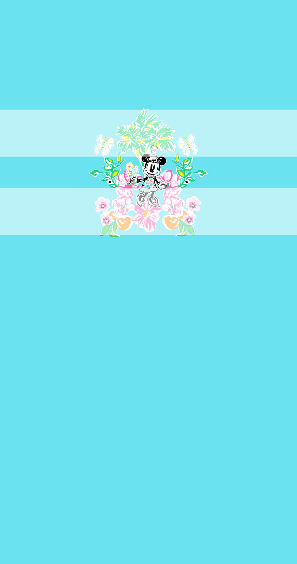 Preorder R70- LP Inspired Heart Dis Panel - Child, Big kids, Adults) Mimi Happy - Blue