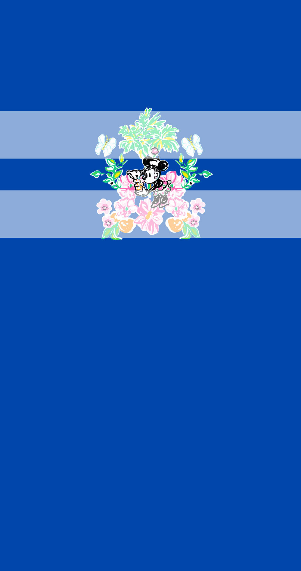 Preorder R70- LP Inspired Heart Dis Panel - Child, Big kids, Adults) Mimi Holding - Dark Blue