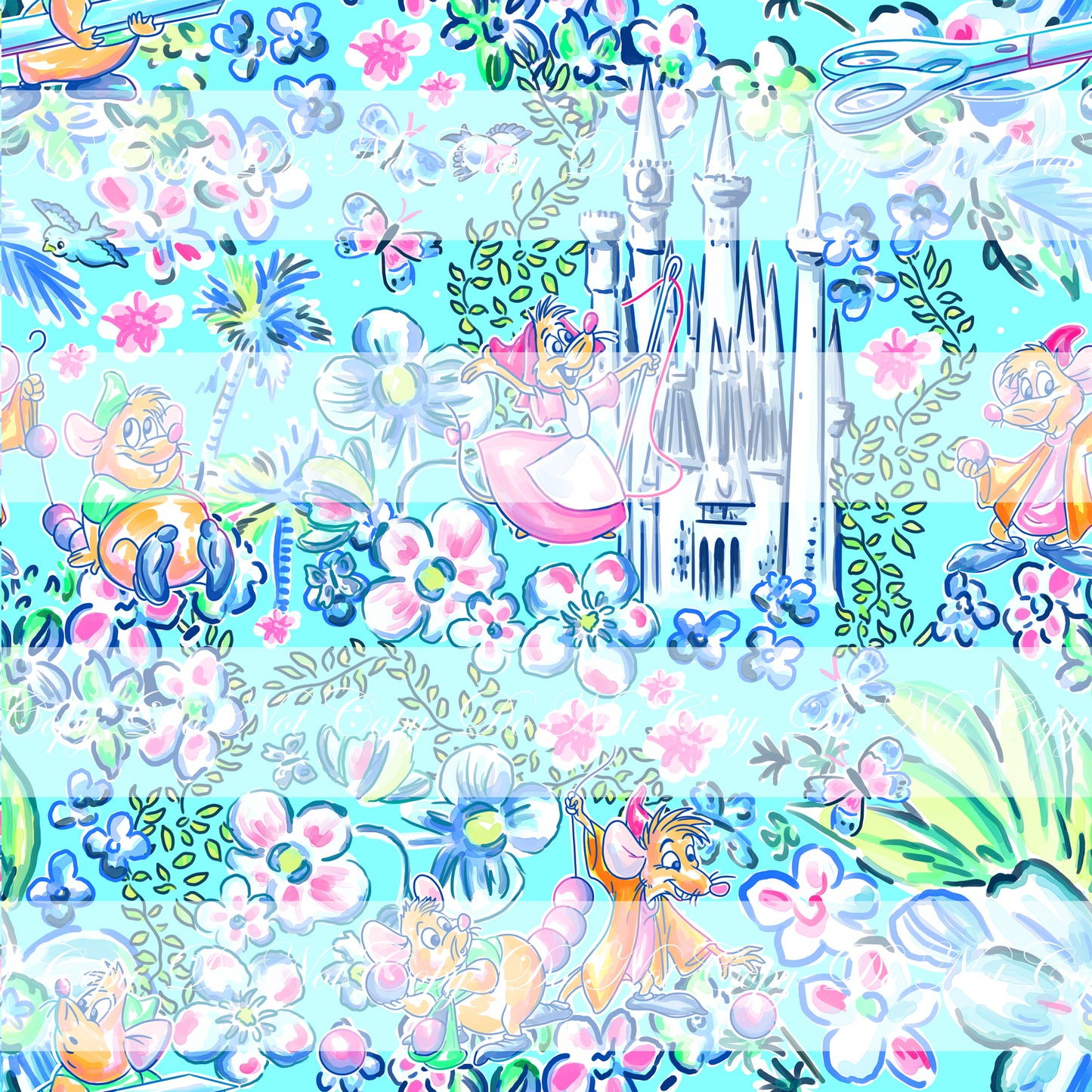 Preorder - LP Cinderella- Light Blue -Mouse main