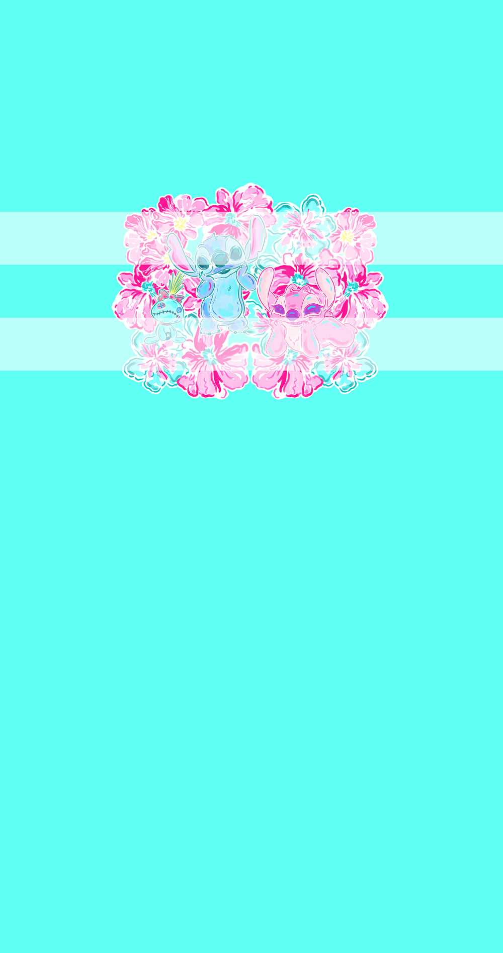 Preorder R71- LP Stitch Panel - Child, Big kids, Adults) Teal 2 - Pastel