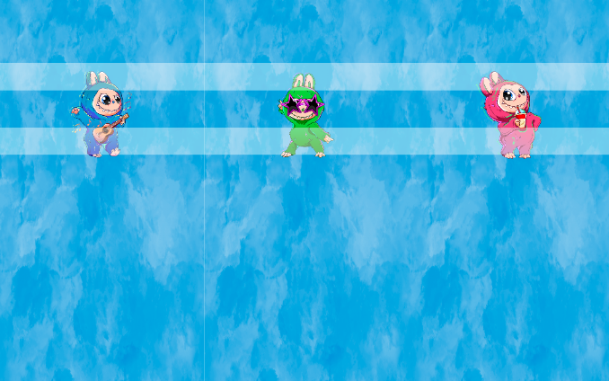 Preorder R69- Labu life-Child/ Big Kids- Panel Set 2- Blue