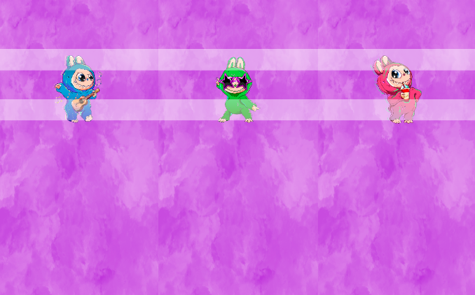 Preorder R69- Labu life-Child/ Big Kids- Panel Set 2- Purple