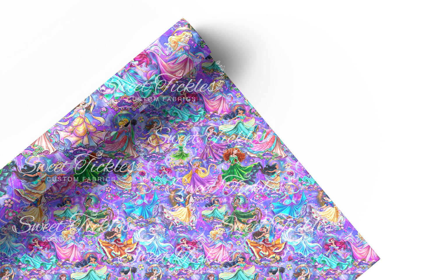 Preorder R67- Smooth and Textured Vinyl- Princesses Enchanted Tales- Main (Purple)