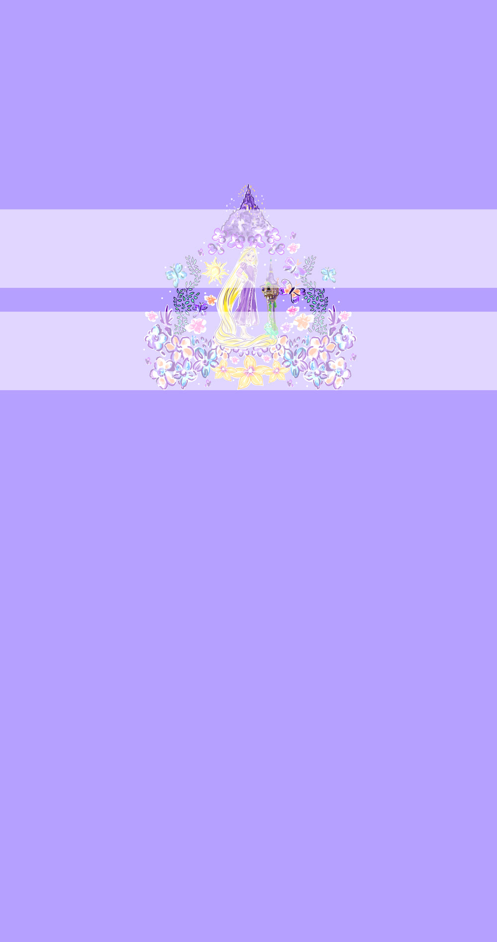 Preorder LP Rapunzie- Panels- Child, Big kids, Adults)Purple/ Lilac