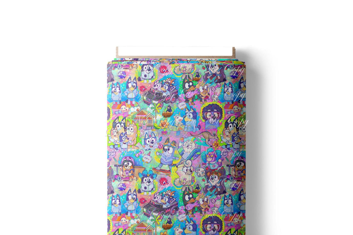 Preorder R62- Crazy Puppies Main - Galaxy Pink/Green