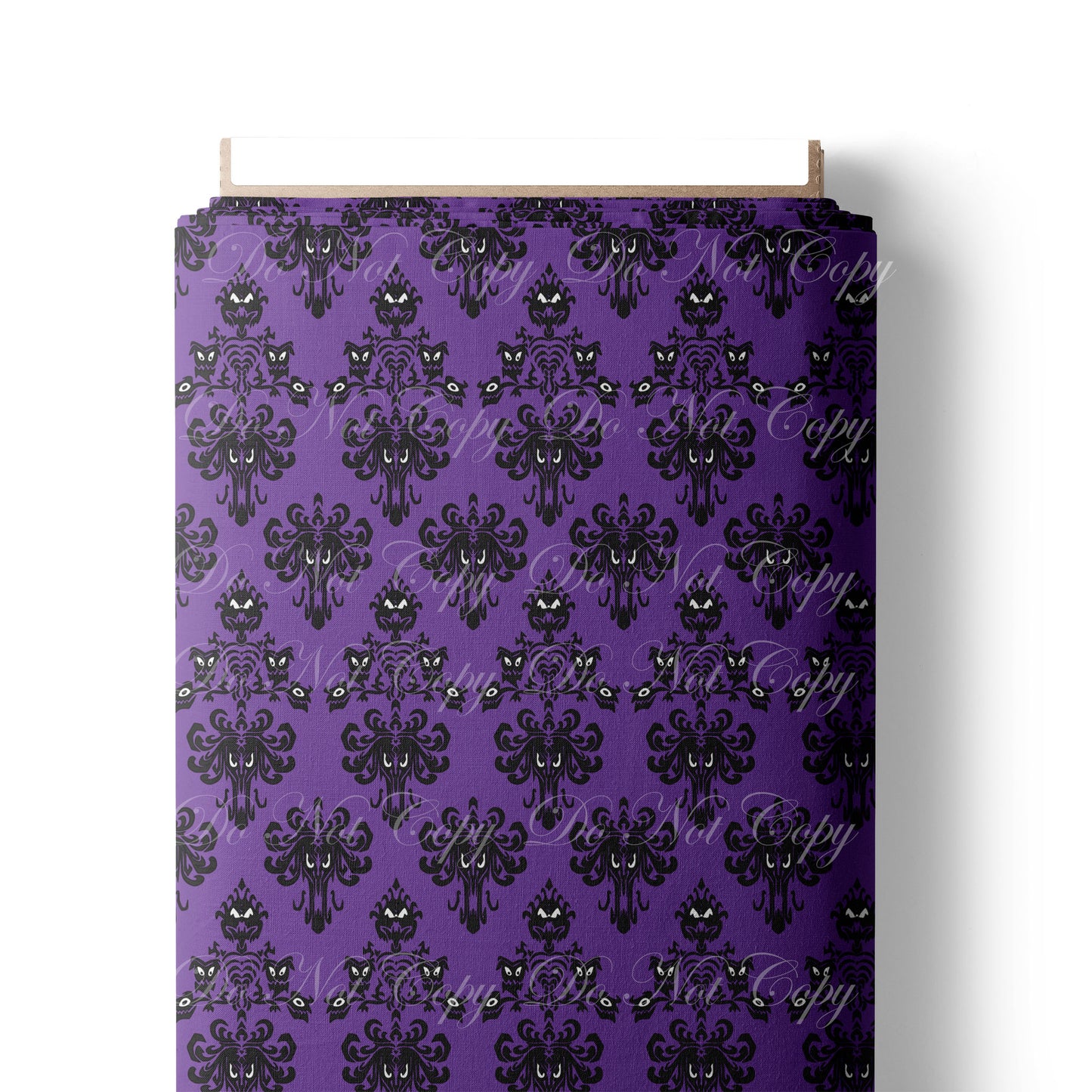 Preorder R73-Haunted Mansion- Damask Print - Purple (Classic)