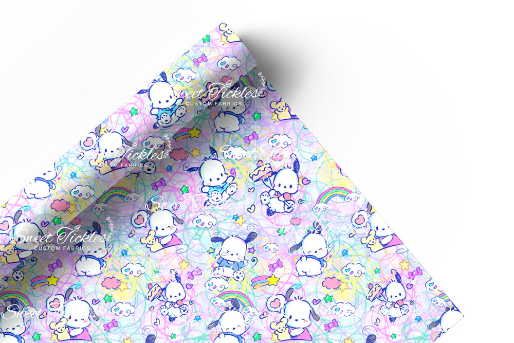 Preorder R70 Harō Kiti- Little Dog- Purple Scribbles- Vinyl