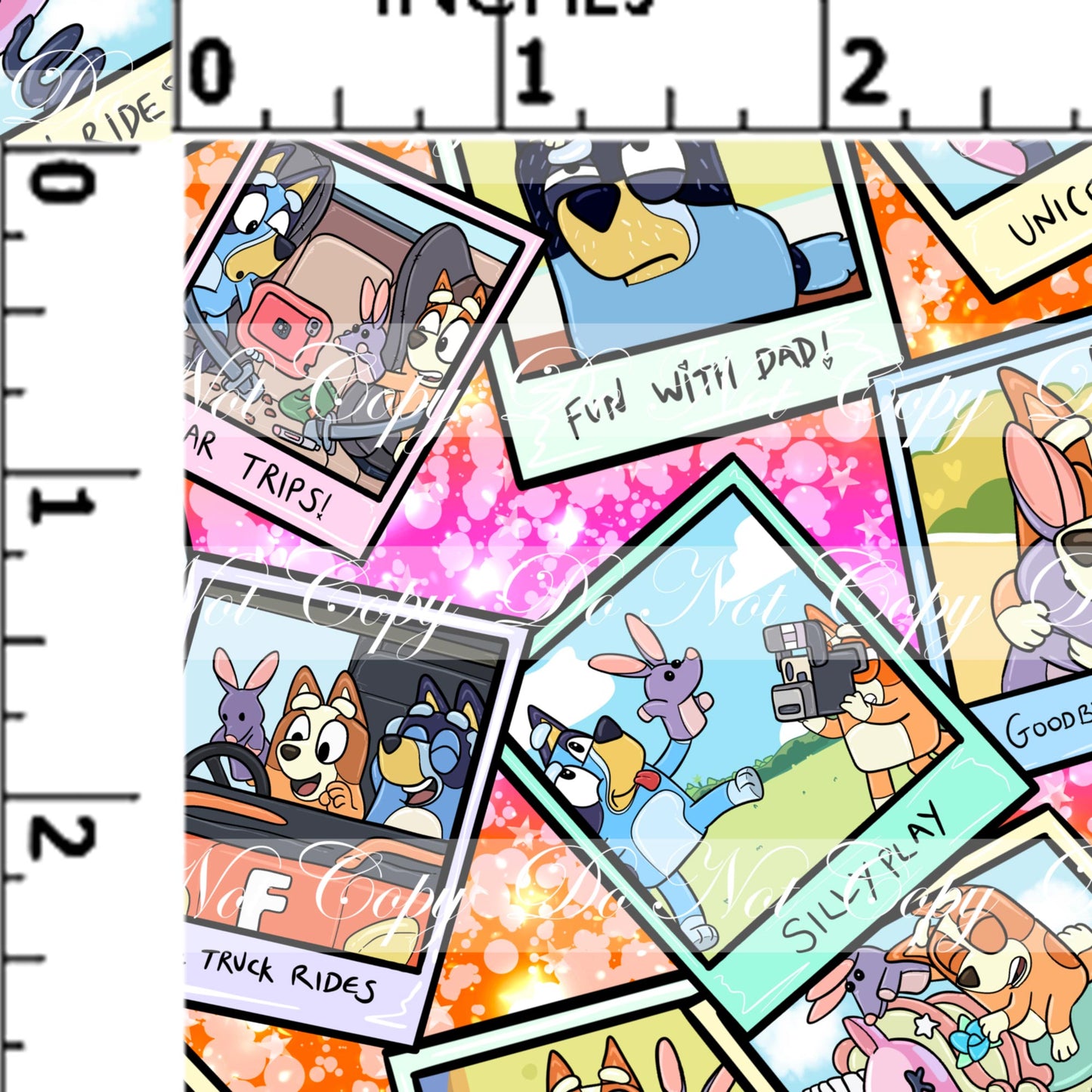 Preorder R52- Heelers Memories - Main Print - Small Scale (Orange)