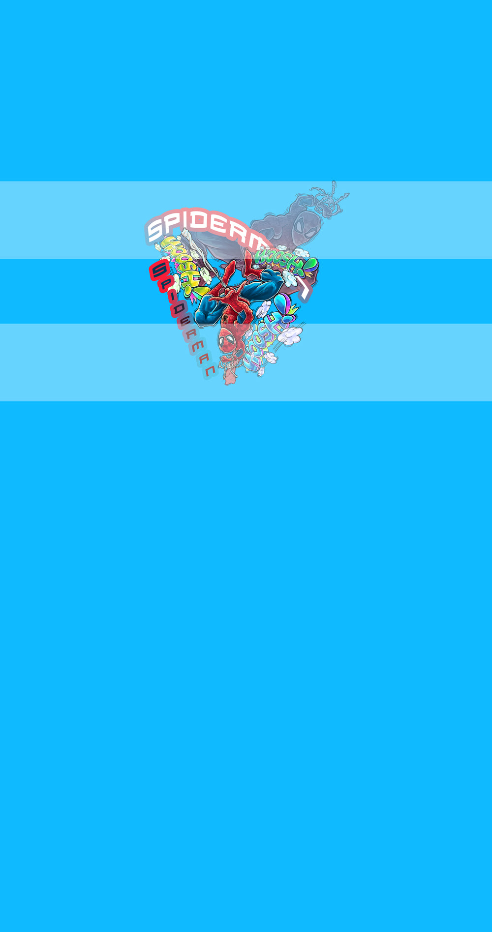 Preorder R68- Marvel Heroes Panels- Spider (Child, Big kids, Adults) Blue