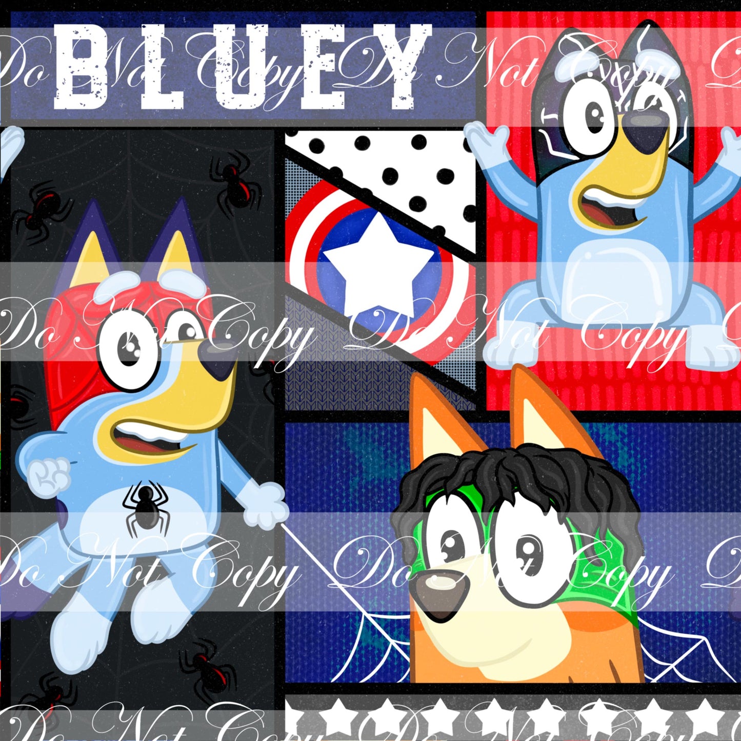 Discounted Retail SuperHero Heelers - Waterproof Cotton Canvas