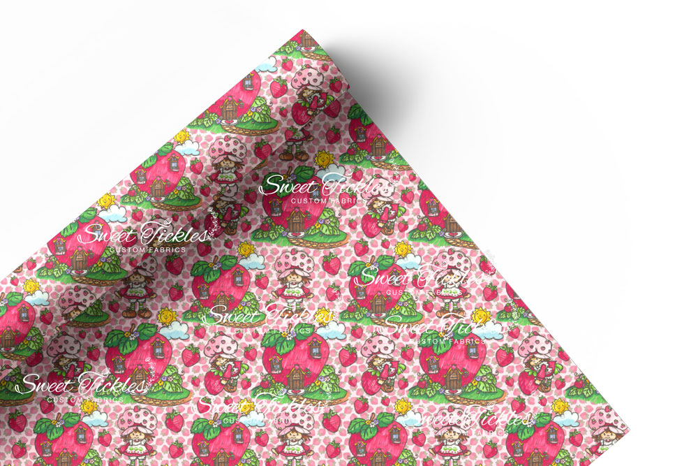 Strawberry World- Main Print -Regular Scale (Smooth/ Textured Vinyl)