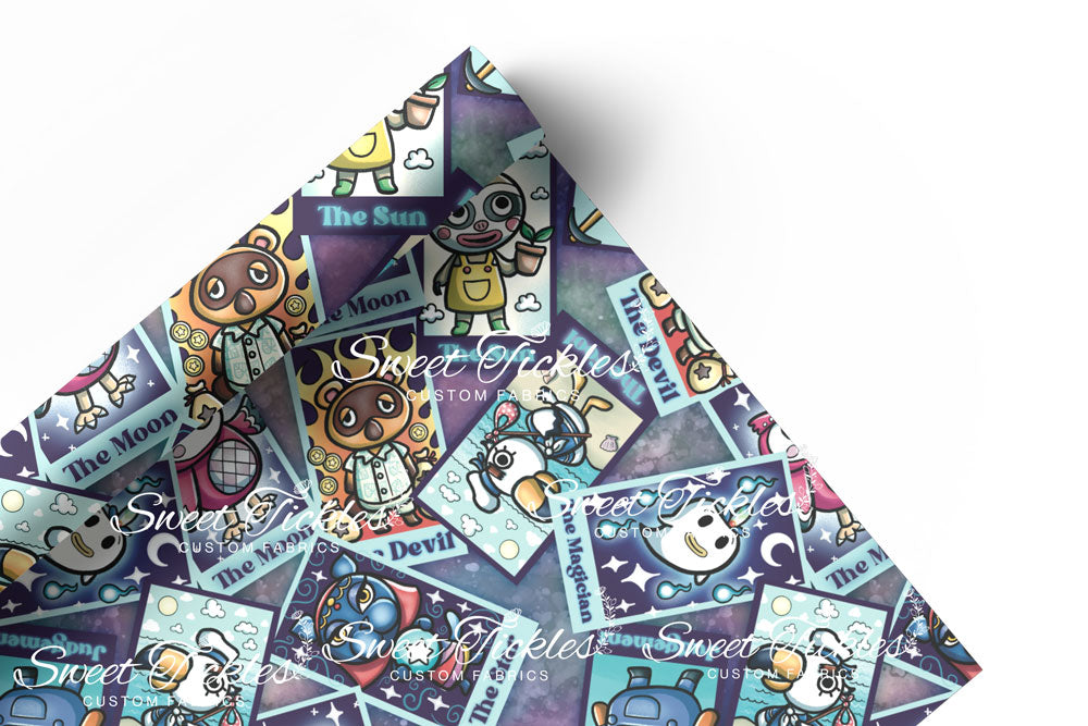 Preorder R60- Smooth and Textured Vinyl- Animal Neighbors Tarot-Violet